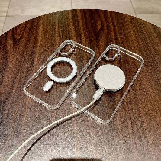 Original Luxury Magsafe Wireless Charging Case iPhone 16 15 14 13 12 11 Pro Max