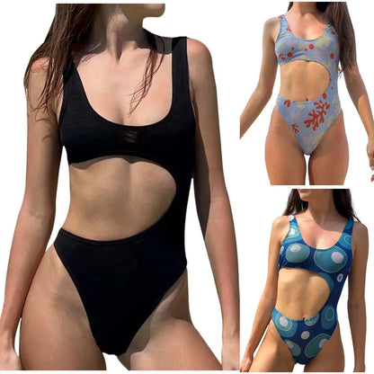 Bathing Suit For Women Tummy Control Women'S Seamless Tan Bandage Bikini Swimsuit | Breathable Nuevo En Conjuntos A Juego