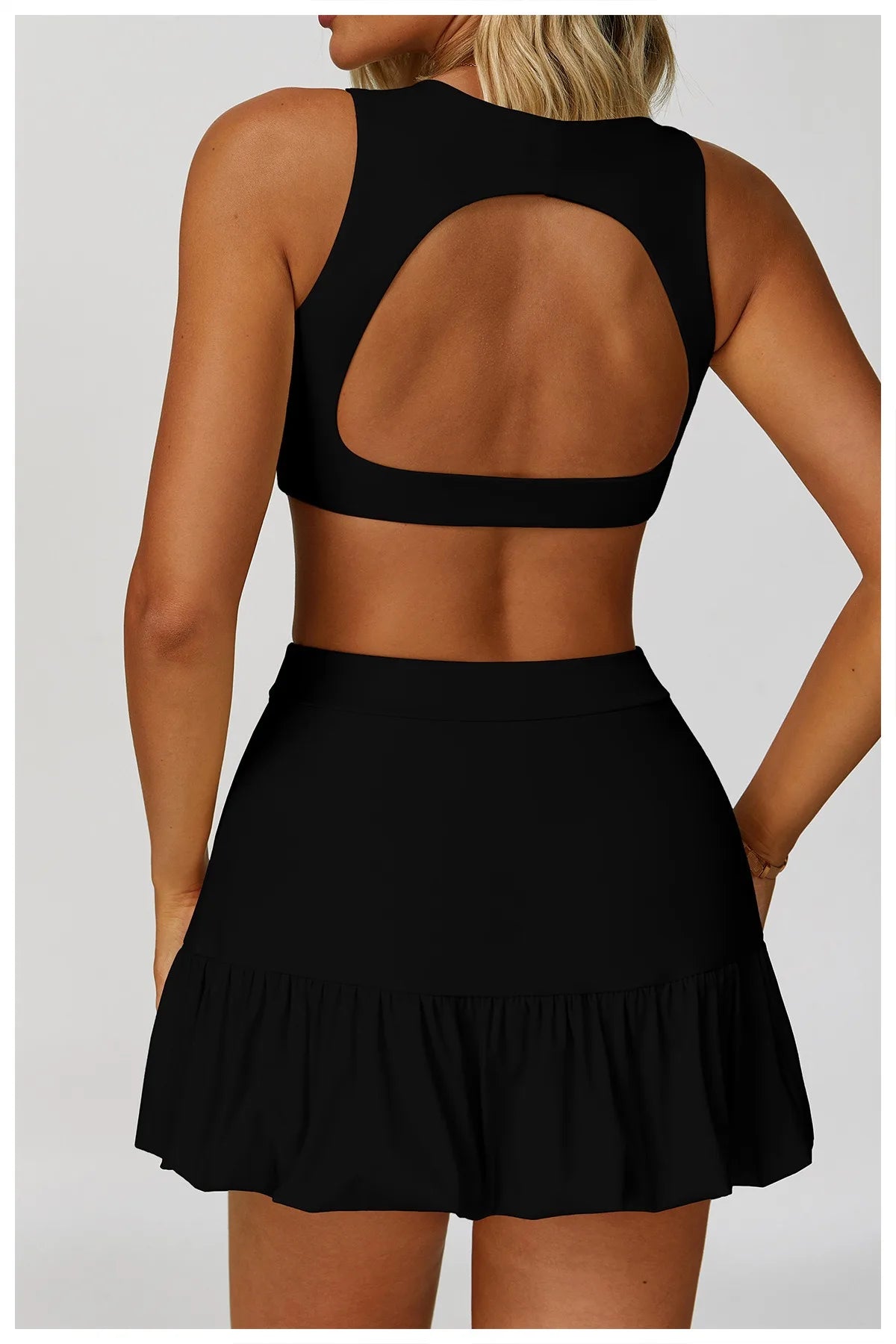 Hearuisavy Breathable Sports Bra Double Shoulder Straps Workout Top For Women Anti-sweat Fitness Top Push up Running Yoga Bra