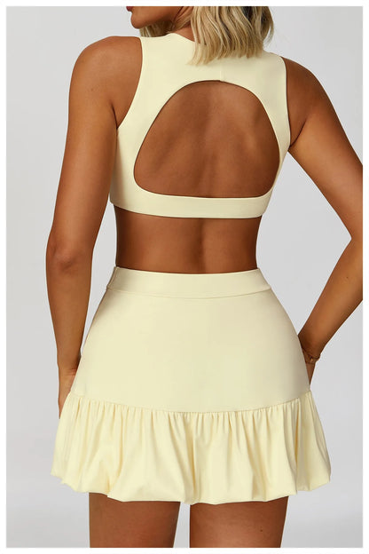 Hearuisavy Breathable Sports Bra Double Shoulder Straps Workout Top For Women Anti-sweat Fitness Top Push up Running Yoga Bra