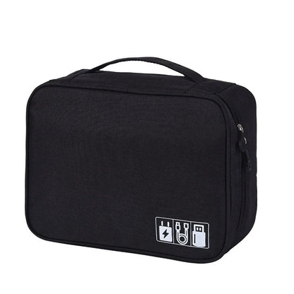 Cable Storage Bag Waterproof Digital Electronic Organizer USB Data Line Charger