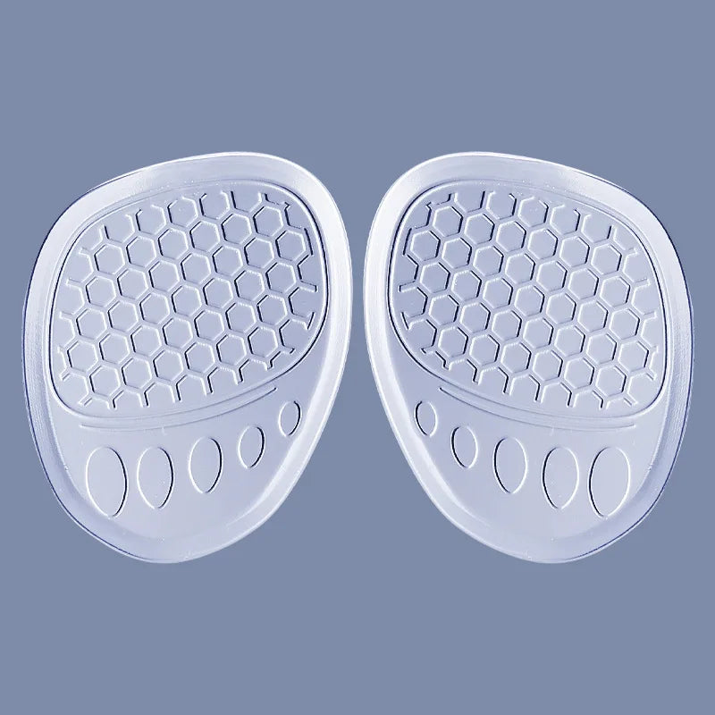 6 Pieces Women's Sandals Forefoot Cushion, Soft Shock Absorption, High Heels Anti-Wear and Anti-Pain Silicone Cushions