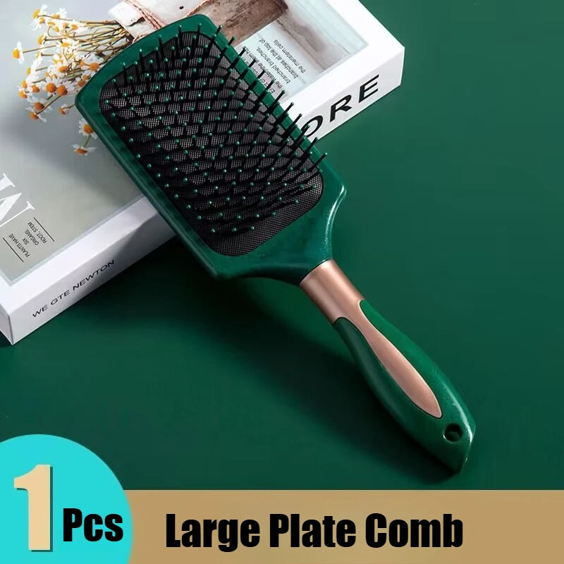 Hair Massage Air Cushion Comb Brush Scalp Hairbrush Detangle Anti Static Salon Hairdressing Styling Tool For Straight Curl Hair