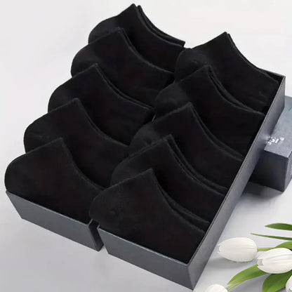 10/20/30/40/50 Pairs Of Breathable Deodorant Men's Low Cut Ankle Socks - Sweat W