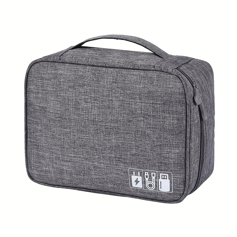 Cable Storage Bag Waterproof Digital Electronic Organizer USB Data Line Charger