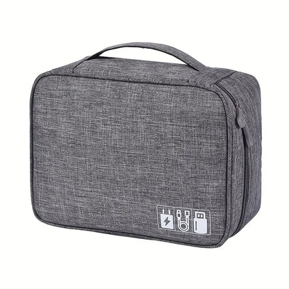 Cable Storage Bag Waterproof Digital Electronic Organizer USB Data Line Charger