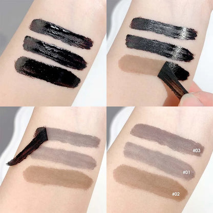 Sweatproof Peel Off Dye Eyebrow Cream Set Easy To Use Eyebrow Card Brush Long-lasting Waterproof Non-fading Eye Brow Gel Makeup