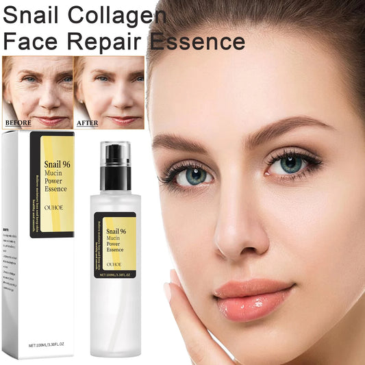 Snail 96 Mucin Power Essence Hydrating Booster Deep Moisture Revitalize Dull Skin Soothing Face Treatment Glow Essence Skin Care