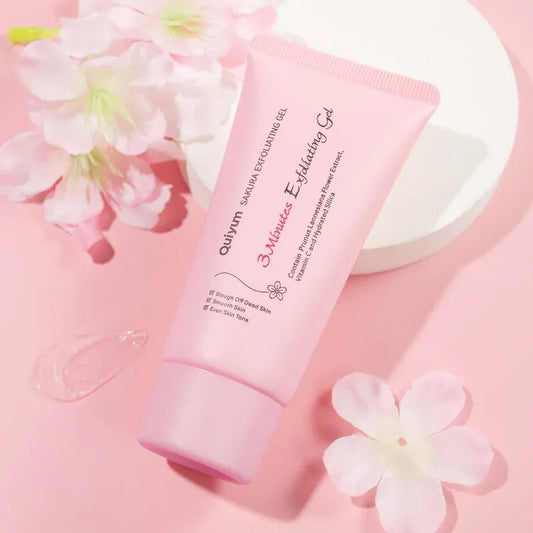 Sakura Exfoliating Peeling Gel Facial Scrub Moisturizing  Nourishing Repair Scrubs Face Cream Beauty Skin Care
