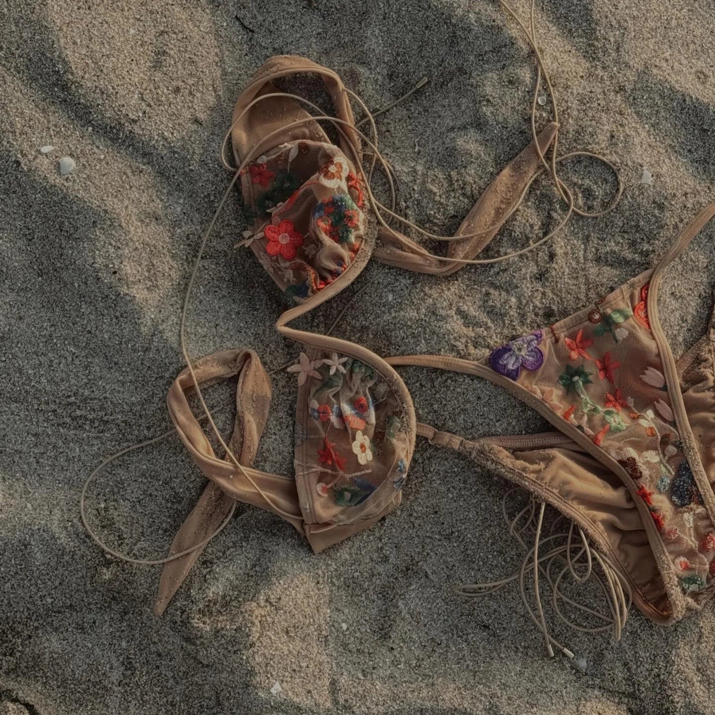 2025 Bandeau Biquini Women Sexy Bikini Push Up Swimsuit Female Swimwear Floral Printed Swim Suit Halter Bathingsuit Beachwear