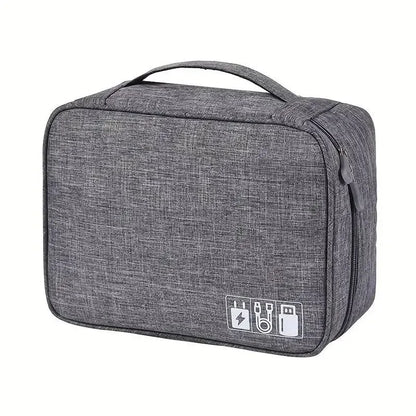 Cable Storage Bag Waterproof Digital Electronic Organizer USB Data Line Charger