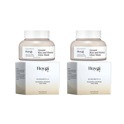 Rice & Honey Face Mask Moisturizing Fade Dark Spot Hydrating Repair Brightening Shrink Pore Hydrating Mask Glowing Skin Care