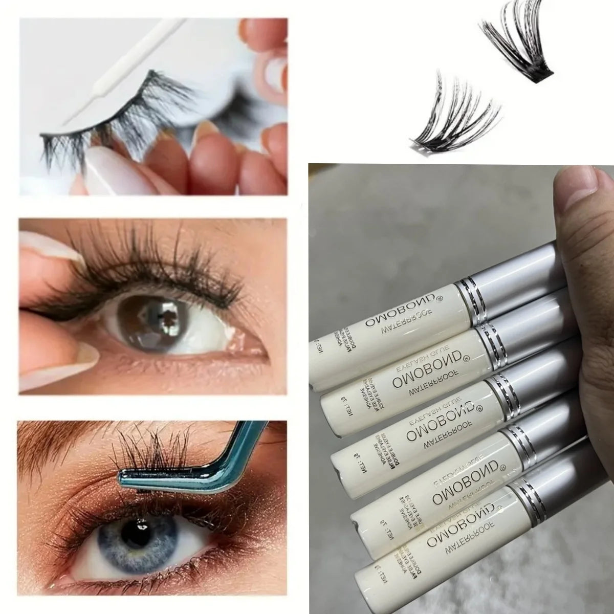 7g Quick Dry Invisible False Eyelash Glue Styling Transparent Natural Fake Eyelashes Extension Glue Adhesive Waterproof Makeup *