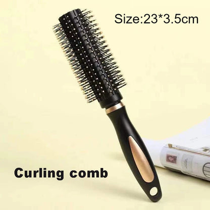 Black Air Bag Anti Static Comb Plastic Massage Anti Static Hair Brush Practical Care SPA Head Massager Household Curly Hair Comb