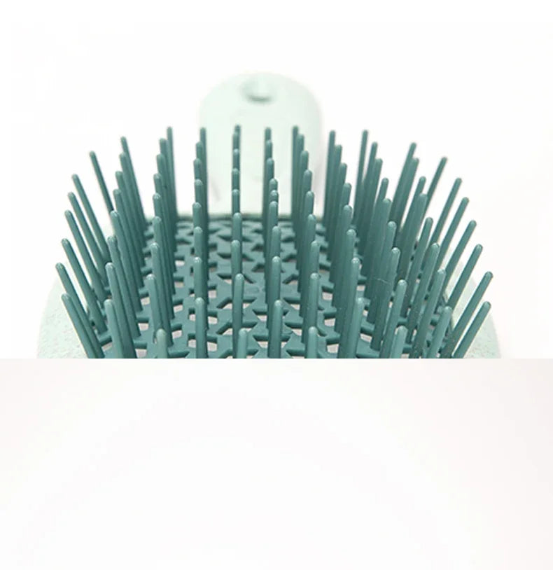 1pc Wide Teeth Air Cushion Combs Salon Scalp Massage Hair Brush Wheat Straw Environmental Protection Hair Brush DIY Styling Tool