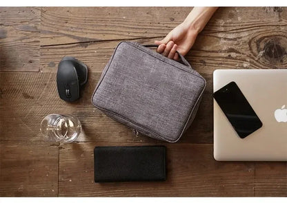 Cable Storage Bag Waterproof Digital Electronic Organizer USB Data Line Charger