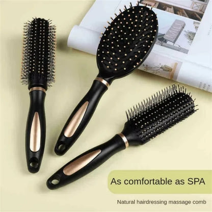 Professional Salon Straight Smooth Paddle Hair Brush Large Hairdressing All Hair Type Hairbrush Styling Comb for Women Men
