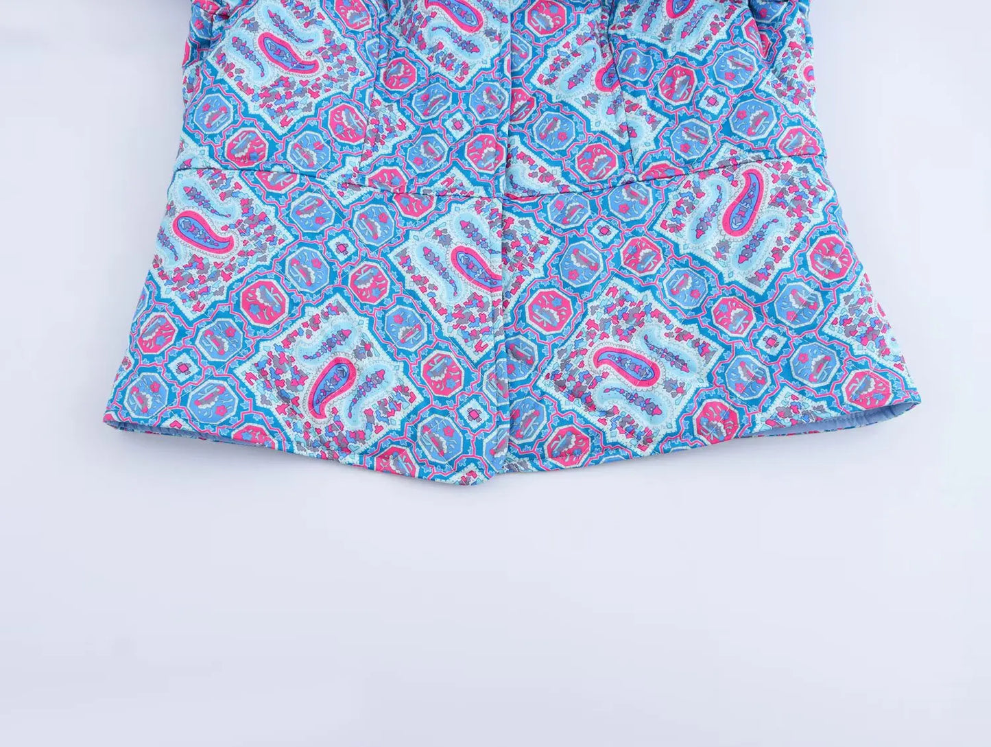 2025 New Women's Clothing: European and American Style Fashionable Casual Simple Versatile Early Autumn Printed Cotton Coat