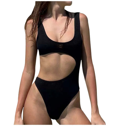 Bathing Suit For Women Tummy Control Women'S Seamless Tan Bandage Bikini Swimsuit | Breathable Nuevo En Conjuntos A Juego
