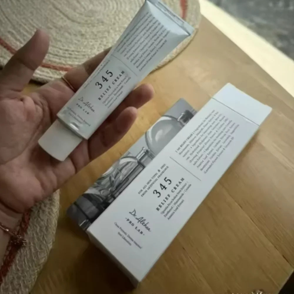 345 Relief Cream Korean Dr.Althea Antioxidant Relief Cream  Soothing Hydrating Repair Clean Acne For Oily Skin Care