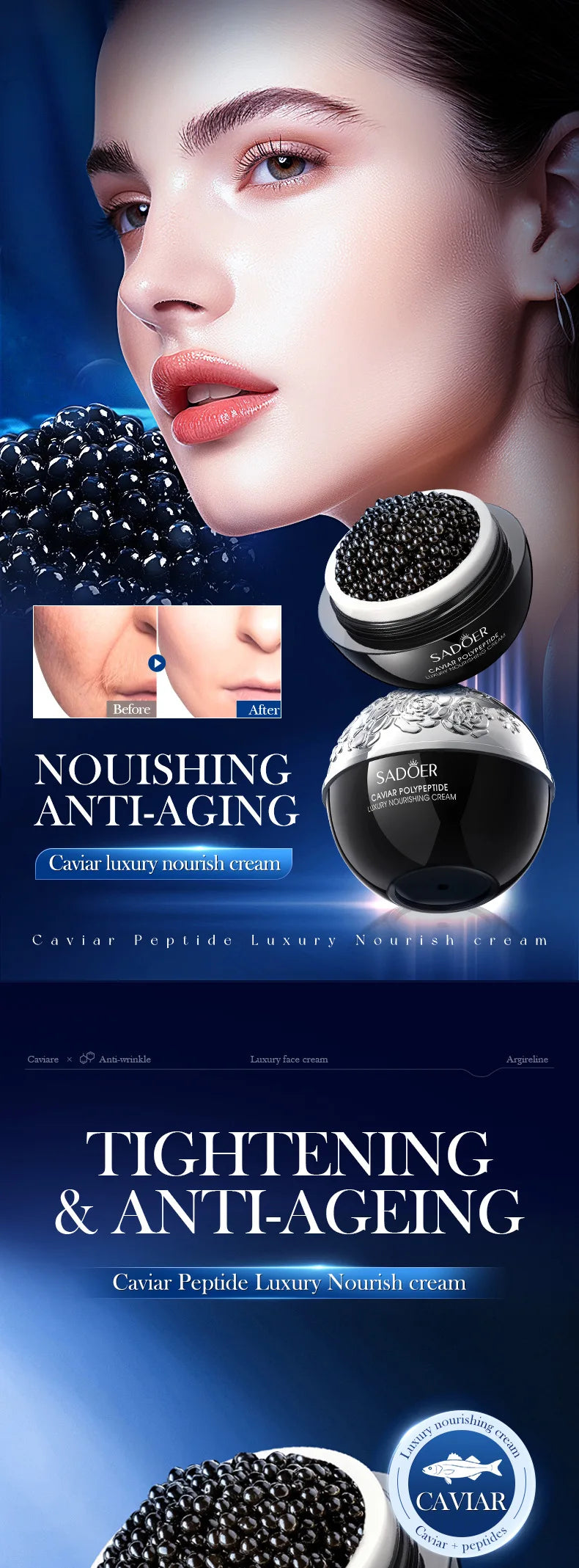 Instant Remove Wrinkle Cream Retinol Face Anti-Aging Firming Lifting Fade Fine Lines Improve Skin Moisturize Brighten Skin Care