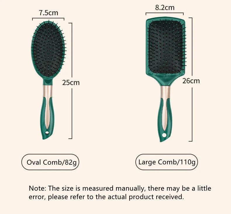 1PC Anti-static Smooth Hair Air Cushion Comb with Massage Airbag for Curly Hair Comfortable Scalp Massage