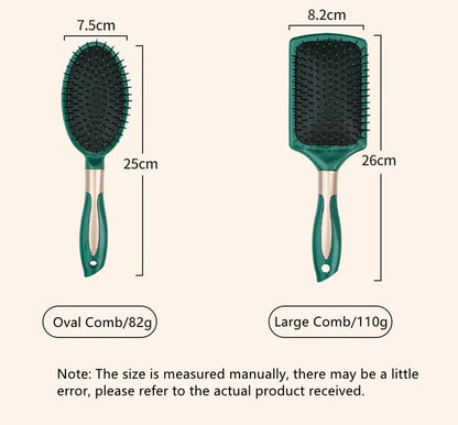 1PC Anti-static Smooth Hair Air Cushion Comb with Massage Airbag for Curly Hair Comfortable Scalp Massage