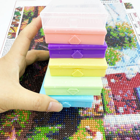 1pc New 5D Diamond Painting Art Drawer Box Tray Kit Placing Drill Tray Storage Small Box for 5D Diamond Moasic Tools Accessories