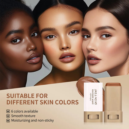New Balm Serum Boosted Skin Tint Silky Texture Moisturizing Coverage Plumper Even Skin Tone Best Stick Foundation Travel Makeup