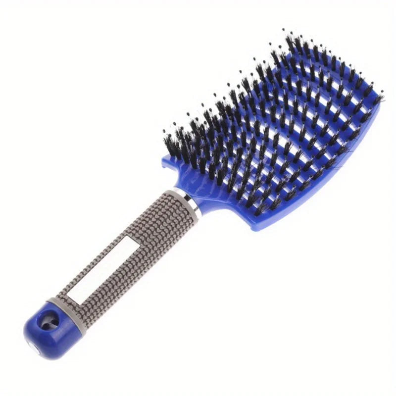 1pc Magic Scalp Massage Hair Brush for Women - Professional Detangling Tool for Wet Curly Hair - Hairdressing Tool