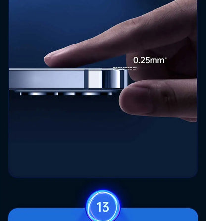 NNBILI 4PCS Tempered Glass for iPhone 11 12 13 14 15 16 Pro XR X XS Max Screen Protector on for iPhone 12 13 Mini 7 8 Plus Glass