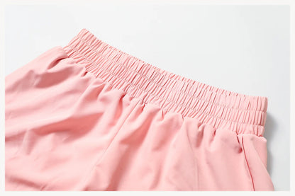 Yoga Shorts for Women Pocket Naked Quick Drying Sports Shorts Fitness Yoga Pants Two Pieces Of Shorts Hip Lifting Running Shorts