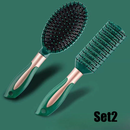 Hair Massage Air Cushion Comb Brush Scalp Hairbrush Detangle Anti Static Salon Hairdressing Styling Tool For Straight Curl Hair