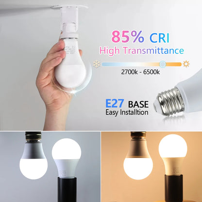 4pcs/lot E27 LED Bulb Lamps AC 220V SMD2835 3W 6W 9W 12W 15W 18W Lampada Led Lig
