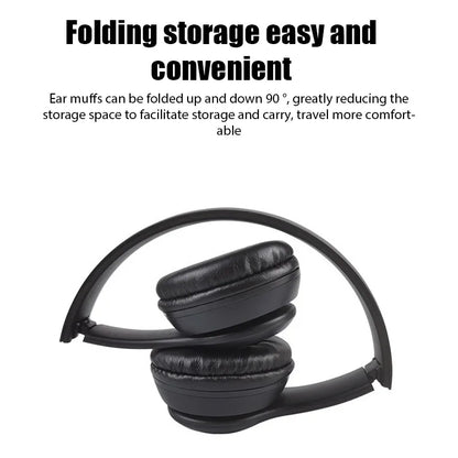 P47 Wireless bluetooth headphone With Mic Noise Cancelling Headsets Stereo Sound