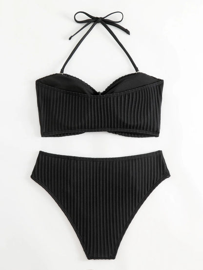 Summer Sexy Bikinis Female Swimsuits Women's Swimwear Push Up Swim Wear Bathing Suits Brazilian Bikini Set Beachwear Pool Bather