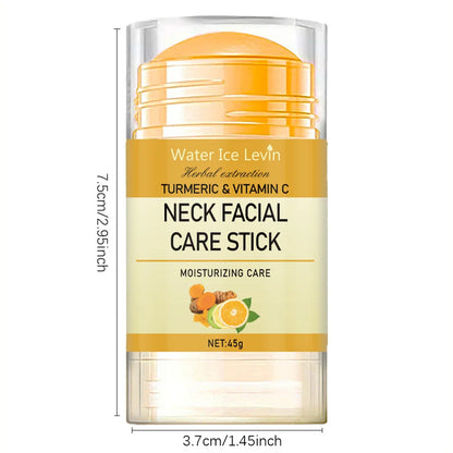 Turmeric&Vitamin C Neck Facia  Care Wrinkle Lines Lifting Whitening Tighten Double Chin Anti-age Rejuvenation Skin Care Product