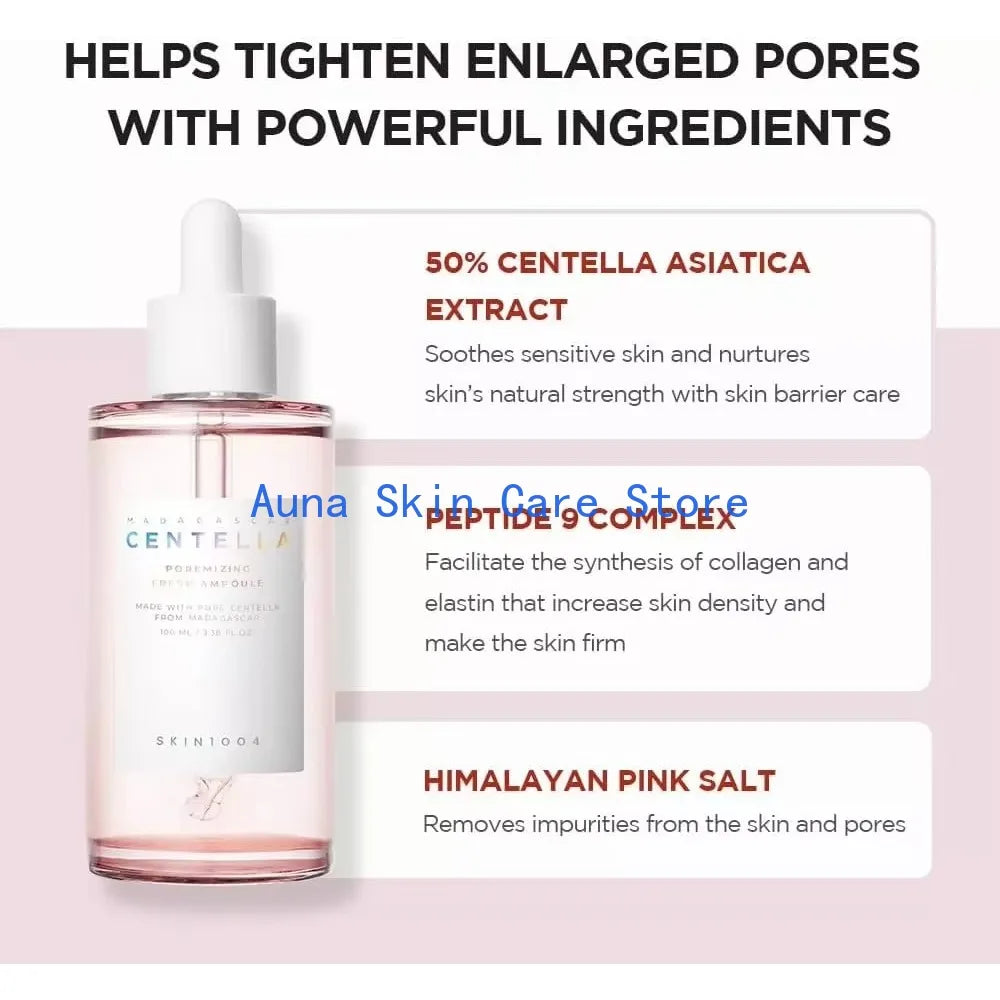 Skin1004 Centella Asiatica Skin Care Korean Set Moisturizing Toner Essence Sunscreen Cleanser Makeup Remover Oil Essence