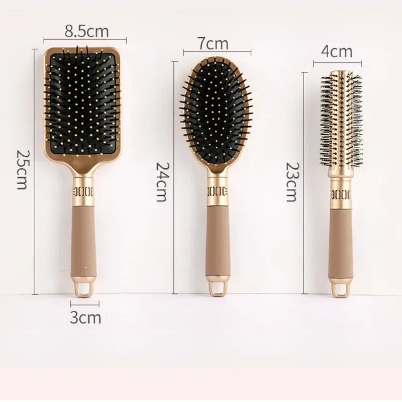 Professional Salon Straight Smooth Paddle Hair Brush Large Hairdressing All Hair Type Hairbrush Styling Comb for Women Men
