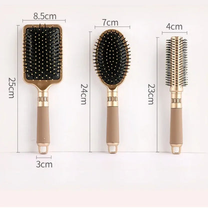 Professional Salon Straight Smooth Paddle Hair Brush Large Hairdressing All Hair Type Hairbrush Styling Comb for Women Men