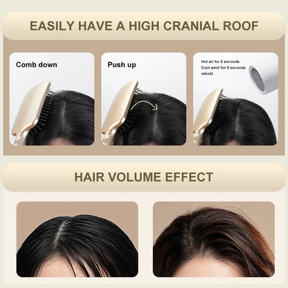 CALIYI Hair Massage Air Cushion Comb Brush Scalp Hairbrush Detangle Anti Static Salon SPA Hairdressing Styling Tool Oval Round