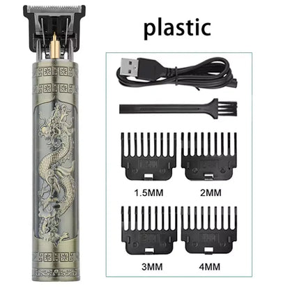 Vintage T9 Electric Hair Cutting Machine Hair Clipper Professional Men Shaver Re