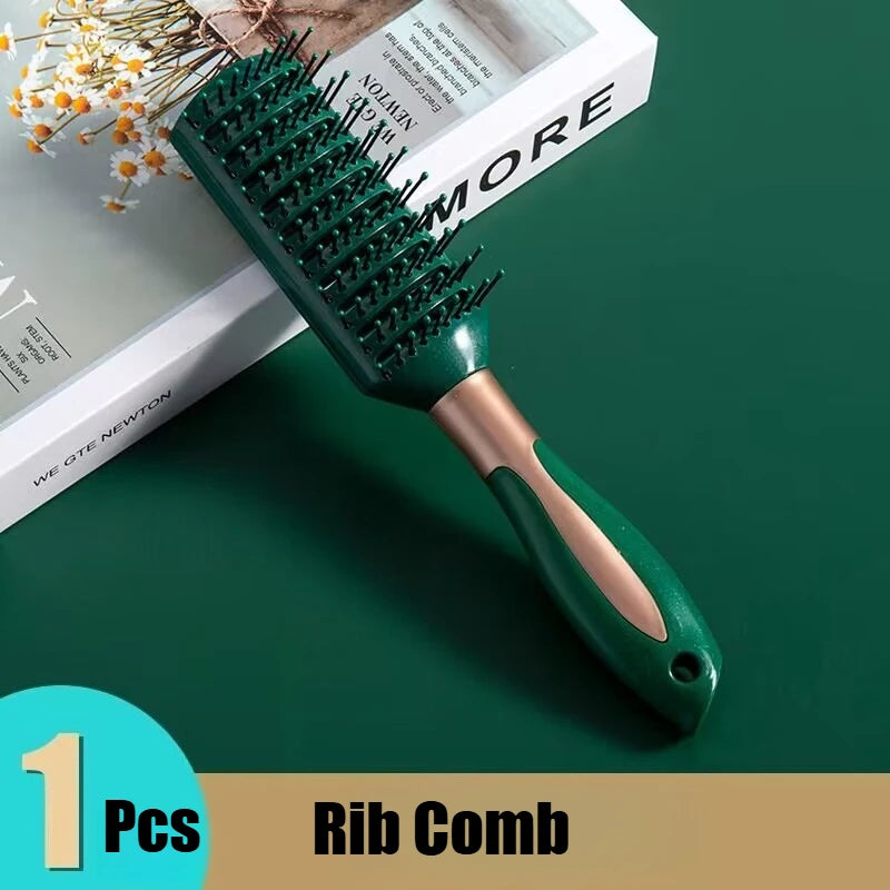 Hair Massage Air Cushion Comb Brush Scalp Hairbrush Detangle Anti Static Salon Hairdressing Styling Tool For Straight Curl Hair