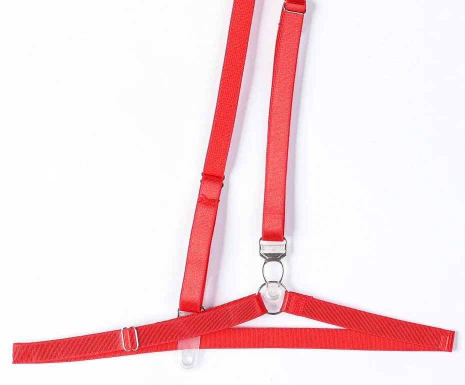 JSY Sexy Lingerie Women Underwear Set Red Embroidery Lace Bra And Pant Garter Set Skirt Babydoll Erotic Brief Set Porno Costume