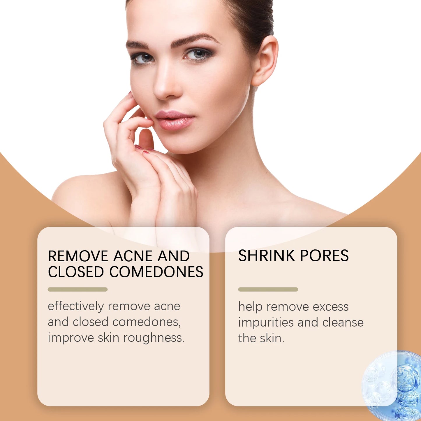 Salicylic Acid Toner for Acne Removing Control Oil Shrink Pores Remove Pimple Exfoliating Moisturizing Brighten Facial Toner