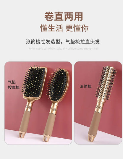 Professional Salon Straight Smooth Paddle Hair Brush Large Hairdressing All Hair Type Hairbrush Styling Comb for Women Men