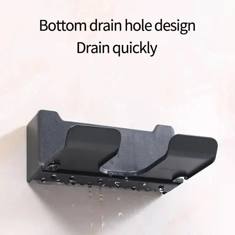 1 Pcs Hair Dryer Holder Wall Dryer Cradle Straightener Stand Hairdryer Organizer