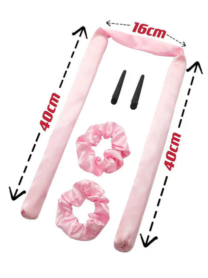 Foam No Heat Sleeping Curling Iron Hairdressing Big Wave Curling Iron Lazy Curl