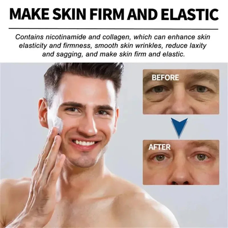 Retinol Anti-wrinkle Cream For Men Collagen Anti-Aging Removal Face Neck Wrinkle Efficient Moisturizing Firming Korean Skin Care