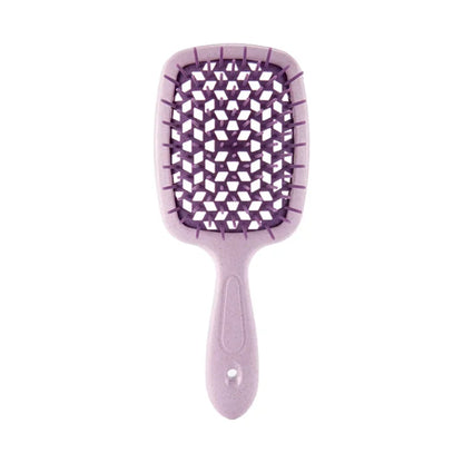 1pc Wide Teeth Air Cushion Combs Salon Scalp Massage Hair Brush Wheat Straw Environmental Protection Hair Brush DIY Styling Tool